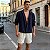Camisa Capri Azul Marinho (2 Formas de Uso) - Imagem 4