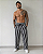 Calça Pantalona Listrada - Imagem 4