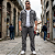 Calça Jeans Cargo Preto Estonado - Imagem 8