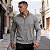 Blusa Tricot Modal Cinza Mescla - Imagem 4