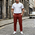Calça Jogger Moletinho Terracota - Imagem 4