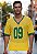 Camiseta Tricot Gola V Brasil - Imagem 1