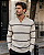 Suéter Tricot Gola Zíper Bicolor - Imagem 16