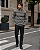 Suéter Tricot Gola Zíper Bicolor - Imagem 12
