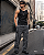 Calça Cargo Jeans Estonada - Imagem 2
