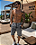 Shorts Jeans Estonado Vintage - Imagem 3