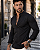 Camisa Social Acetinada Gola Padre - Imagem 5