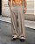 Calça Alfaiataria Wide Risca De Giz - Imagem 6