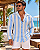 Camisa Viscolinho Listrada Trancoso - Imagem 6