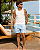 Shorts Tactel Estampado - Imagem 4