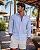 Camisa Linho Manga Longa Listrada - Imagem 5