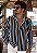Camisa Viscolinho Listrada Tropicale - Imagem 2