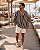 Camisa Viscolinho Listrada Tropicale - Imagem 4
