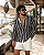 Camisa Viscolinho Listrada Tropicale - Imagem 3