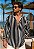Camisa Viscolinho Listrada Coast - Imagem 1