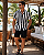 Camisa Viscolinho Listrada Laguna - Imagem 2