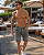 Shorts Jeans Estonado Arizon - Imagem 3
