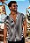 Camisa Oversized Listrada Siena - Imagem 1