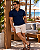 Camiseta Polo Tricot Zíper Beach - Imagem 3