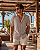 Camisa Oversized Viscolinho Listrada Beach - Imagem 5