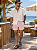 Shorts Linho Listrado Summer - Imagem 2