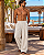Calça Linho Listrada Royale - Imagem 3