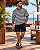 Camiseta Oversized Listrada Savoy - Imagem 4