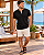 Camiseta Texturizada Gola Zíper - Imagem 7
