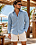 Camisa Cetim Manga Longa Paradise - Imagem 9