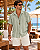 Camisa Viscolinho Listrada Ocean - Imagem 4