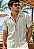 Camisa Viscolinho Listrada Ocean - Imagem 1