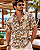 Camisa Viscolinho Estampada Sunset - Imagem 4