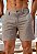 Shorts Alfaiataria Listrado Brisa - Imagem 1