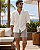 Shorts Alfaiataria Listrado Brisa - Imagem 10