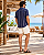 Camisa Viscolinho Listrada Ocean - Imagem 5