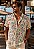 Camisa Viscolinho Estampada Azurre - Imagem 1