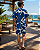 Conjunto Viscolinho Kimono Estampado Ocean - Imagem 14