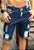 Shorts Jeans Metal Carbono - Imagem 1