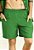 Shorts Viscose Verde Bandeira - Imagem 1