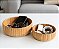 Kit 2 Bowl de Bambu Canelado 19cm e 22cm Diametro - Imagem 4