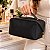 Necessaire Feminina Grande Maquiagem Cosméticos Viagem Preta - Imagem 4