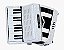 ACORDEON 8 BAIXOS MICHAEL ACM0822 PWH - Imagem 2