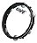 PANDEIRO 11 GOPE 644SLPP CRISTAL PRETO SUPER LEVE - Imagem 5