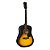 VIOLAO FOLK MICHAEL VMF360 ACO SM - Imagem 4