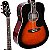 VIOLAO FOLK GIANNINI GD-1EQ 3TS - Imagem 6