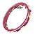 PANDEIRO 12 GOPE 647SLRBRBSL CRISTAL ROSA ROSA SUPER LEVE - Imagem 2