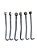 KIT TIRANTE PANDEIRO GOPE 840G ZINCADO C/6 - Imagem 2
