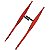 CORREIA ACORDEON BASSO ACO08 VERMELHO - Imagem 2