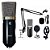 KIT MICROFONE CONDENSADOR CUSTOM SOUND CSMC6K BK - Imagem 2