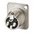 PLUG XLR MACHO PAINEL AMPHENOL AC3MMDZ/N - Imagem 2